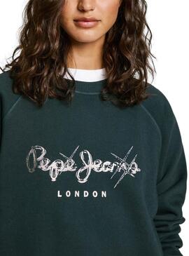 Sudadera Pepe Jeans Lupita negro para mujer