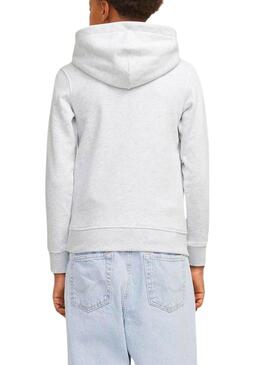 Sudadera Jack and Jones Portland gris para niño