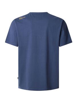 Camiseta Pepe Jeans Dylan azul para hombre