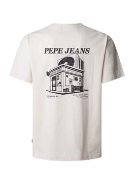 Camiseta Pepe Jeans Dalton blanco para hombre