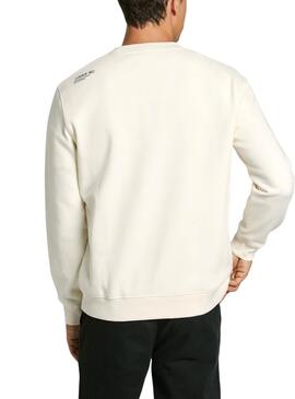 Sudadera Pepe Jeans Dylan blanco para hombre