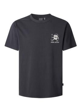 Camiseta Pepe Jeans Dean negro para hombre