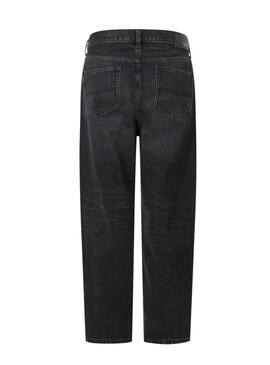 Pantalón Vaquero Pepe Jeans Nils Loose negro para hombre