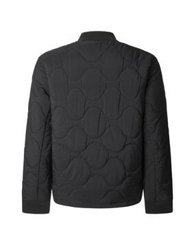 Cazadora bomber Pepe Jeans Malabar guateada negro para hombre 