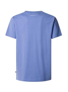 Camiseta Pepe Jeans Perkins azul para hombre