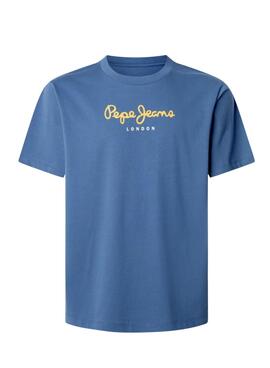 Camiseta Pepe Jeans Eggo azul para hombre