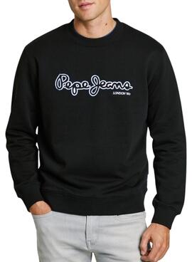 Sudadera Pepe Jeans Dorian negro para hombre