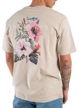 Camiseta Only and Sons Keane beige para hombre