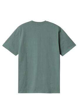 Camiseta Carhartt Pocket verde para hombre