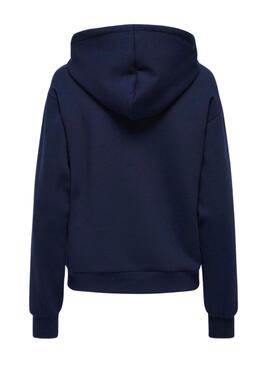 Sudadera Only Scarlett azul marino para mujer