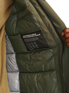 Parka Jack and Jones Ekeen verde para hombre