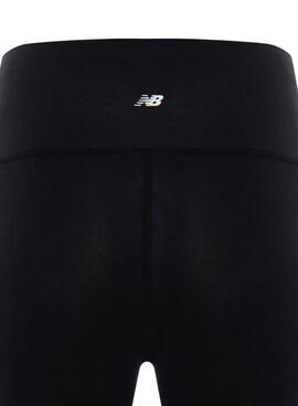 Legging New Balance Tiro alto negro para mujer