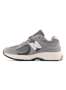 Zapatillas New Balance 2002 gris para niña y niño