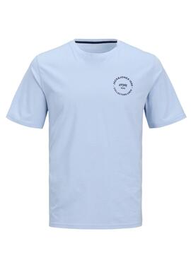 Camiseta Jack and Jones Simon azul para hombre