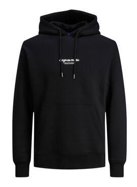 Sudadera Jack and Jones Vesterbro negro para hombre