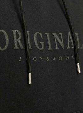 Sudadera Jack and Jones Freder negro para hombre