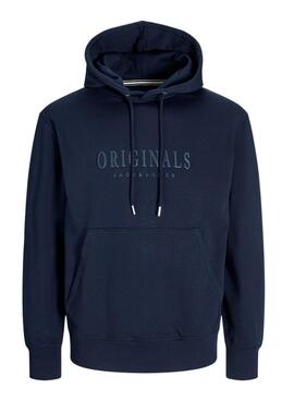 Sudadera Jack and Jones Freder azul para hombre