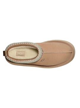 Zuecos UGG Tazz plataforma camel para mujer