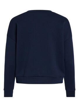 Sudadera Vila Visiffi azul marino para mujer