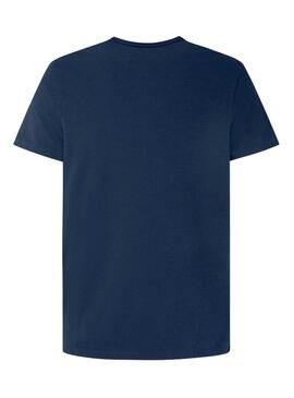 Camiseta Pepe Jeans Original Basic marino para hombre