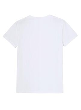 Camiseta Pepe Jeans Original Basic blanco para hombre