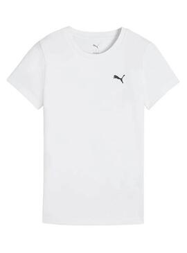 Camiseta Puma slim fit blanco para mujer