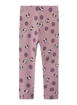 Legging Name It Demi Minnie rosa para niña