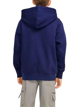 Sudadera Jack and Jones Vesterbro azulón para niño