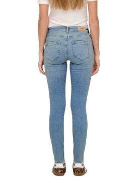 Pantalón vaquero Only Blush denim claro para mujer