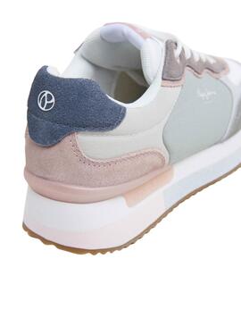 Zapatillas Pepe Jeans Rusper Class turquesa para mujer