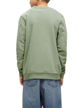 Sudadera Jack and Jones Simon verde para niño