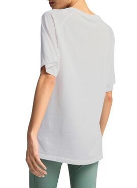 Camiseta Puma Evostripe blanco para mujer