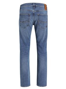 Pantalón Vaquero Jack and Jones Glenn azul para hombre