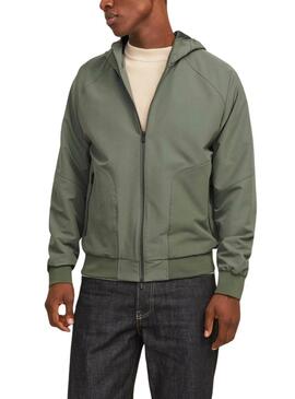 Chaqueta Jack and Jones Eaxon verde para hombre