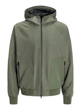 Chaqueta Jack and Jones Eaxon verde para hombre