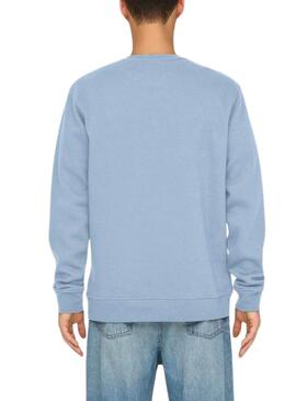 Sudadera Only and Sons Dawson azul para hombre