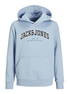 Sudadera Jack and Jones Caleb azul para niño