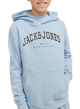 Sudadera Jack and Jones Caleb azul para niño