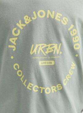 Camiseta Jack and Jones Simon verde