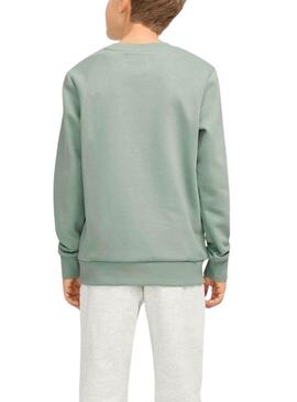 Sudadera Jack and Jones Caleb verde para hombre