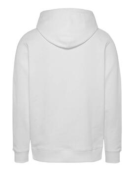 Sudadera Tommy Jeans DNA blanco para hombre