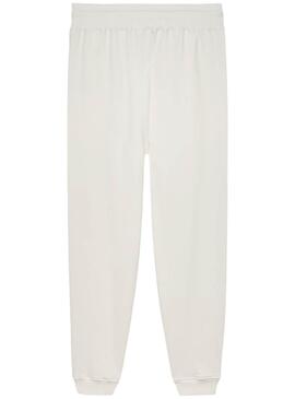 Pantalón Tommy Jeans Patch Terry beige para hombre