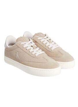 Zapatillas Calvin Klein Jeans Classic Cupsole beige para hombre