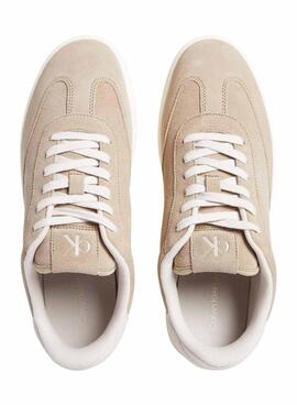 Zapatillas Calvin Klein Jeans Classic Cupsole beige para hombre