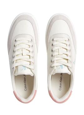 Zapatillas Calvin Klein Jeans Classic Cupsole blanco para mujer