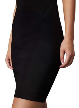 Vestido Calvin Klein Jeans Rayon negro para mujer