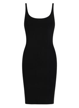 Vestido Calvin Klein Jeans Rayon negro para mujer