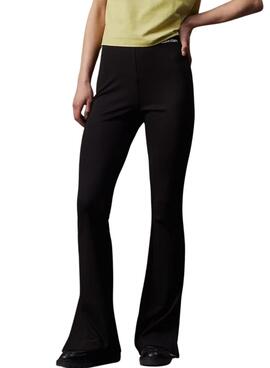 Leggins Calvin Klein Jeans Milano negro para mujer