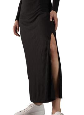 Vestido Calvin Klein Jeans Sheer negro para mujer