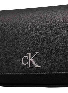 Bolso Calvin Klein Jeans Monogram negro para mujer